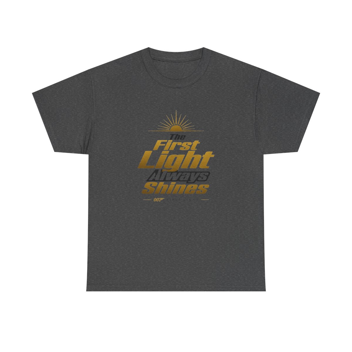 007 First Light "The First Light Always Shines" Unisex Tee - alternate angle 2, merchandise