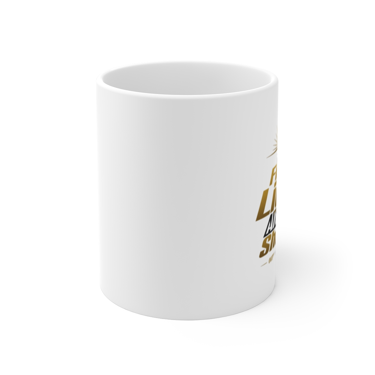 007 First Light "The First Light Always Shines" White Mug - alternate angle 1, merchandise
