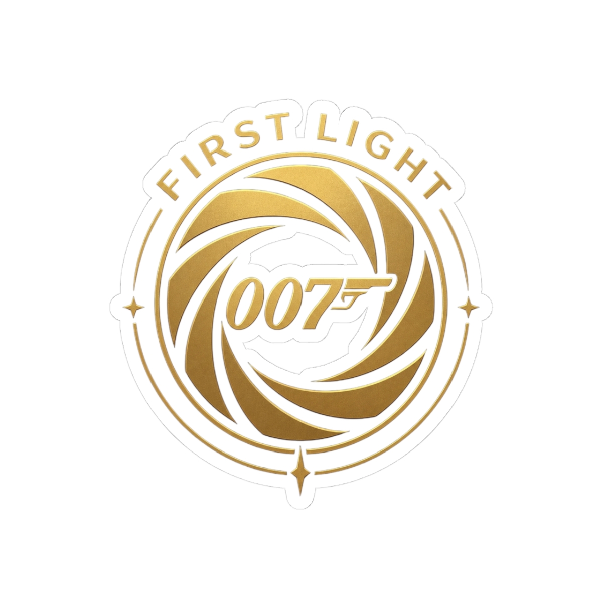 007 First Light "First Light" Sticker - alternate angle 1, merchandise