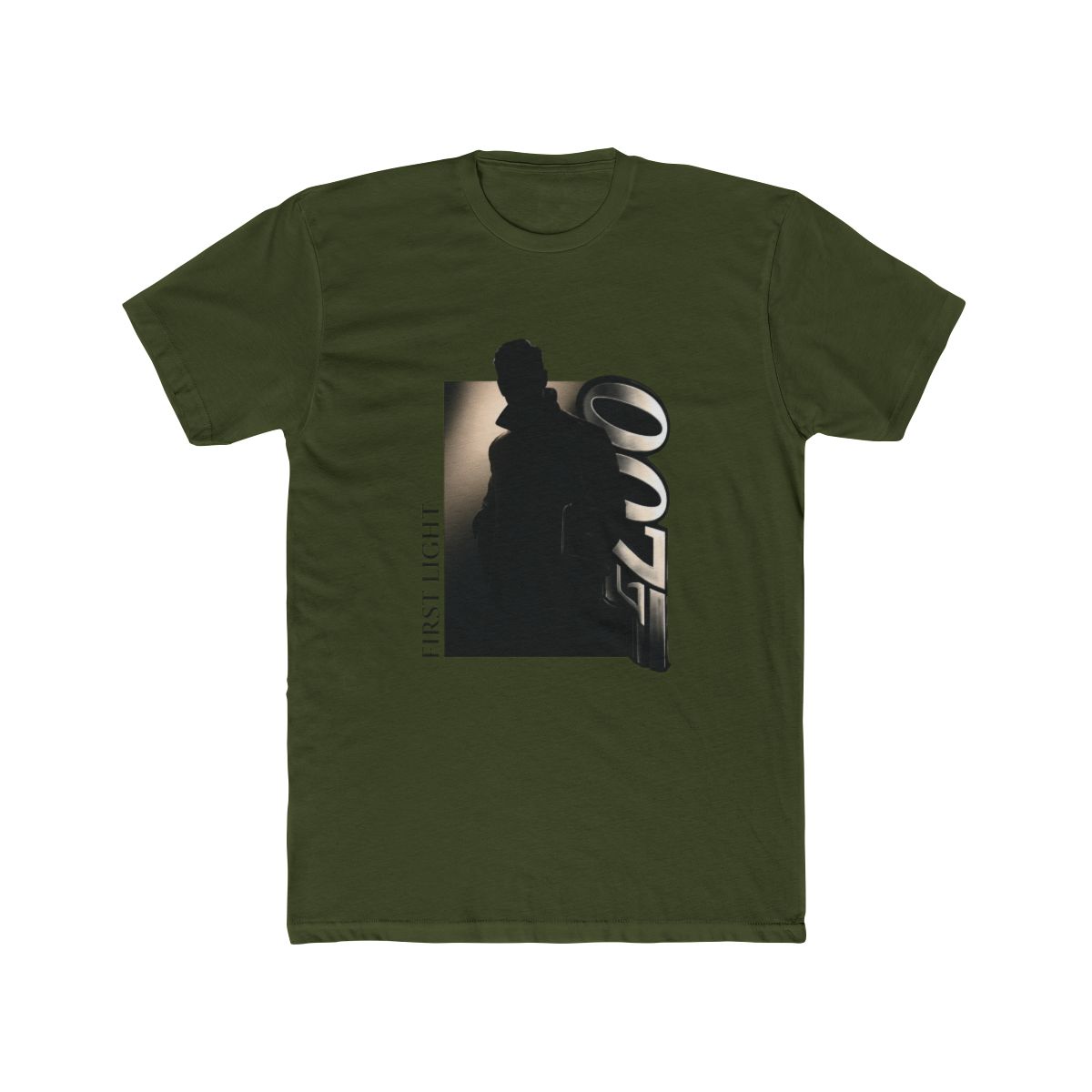 007 First Light Inspired Shirt, Spy Agent Gamer Tee, Secret Agent Streetwear, Dark Cinematic Game Shirt, Minimal Gamer Graphic Tee - alternate angle 5, merchandise