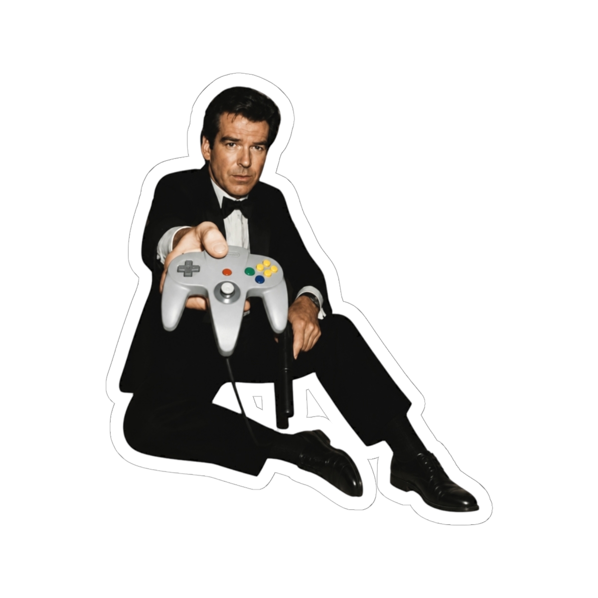 Funny GoldenEye 007 Retro Gamer James Bond Gaming Sticker | 007 First Light